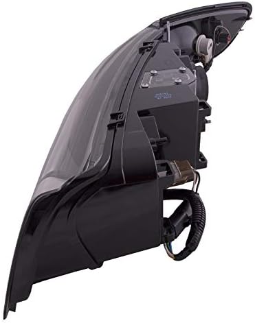 Faros halógenos negros para Lincoln Town Car 1998-2002
