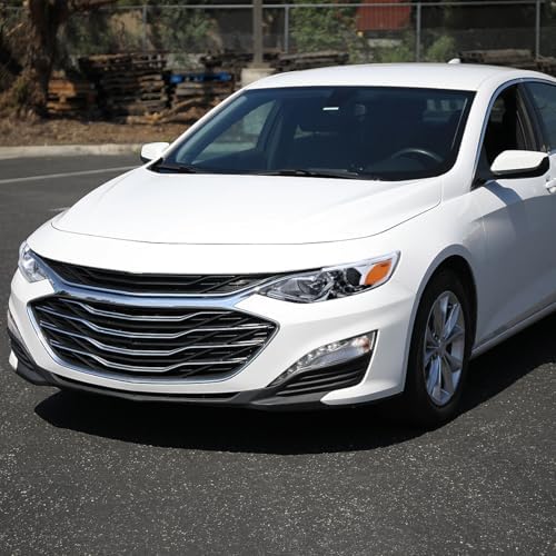 Faros proyectores cromados para Chevy Malibu 2019-2024, par halógenos