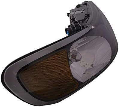 Faros halógenos negros para Lincoln Town Car 1998-2002