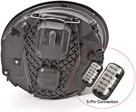 Faros halógenos proyectores cromados para Volkswagen Beetle 2006-2010