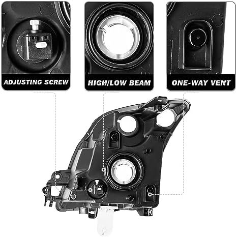 Conjunto faros SOCKIR para Nissan Sentra 2010-2012, cromado ambos lados