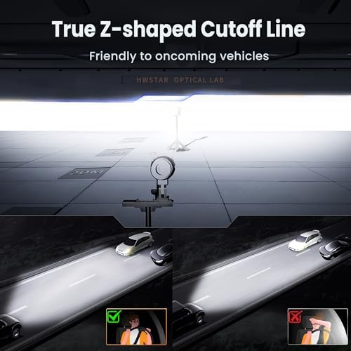 Faros LED redondos antideslumbrantes ultra brillantes para Jeep Wrangler y compatibles