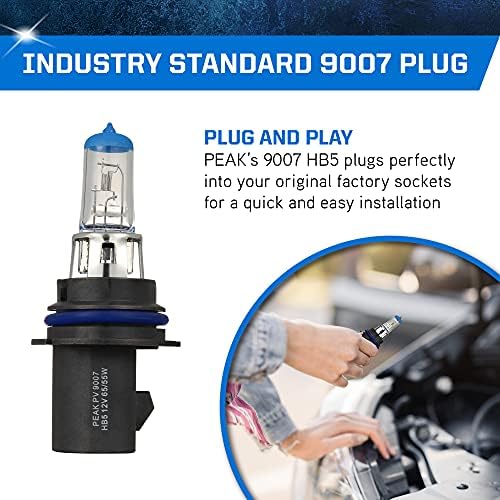 Faros PEAK Power Vision 9007/HB5 de alto rendimiento