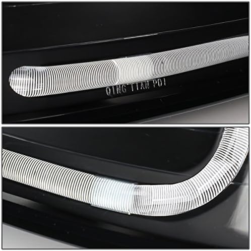 Conjunto faros LED DRL para Ford Mustang 1999-2004, carcasa negra