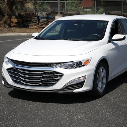 Faros proyectores cromados para Chevy Malibu 2019-2024, par halógenos