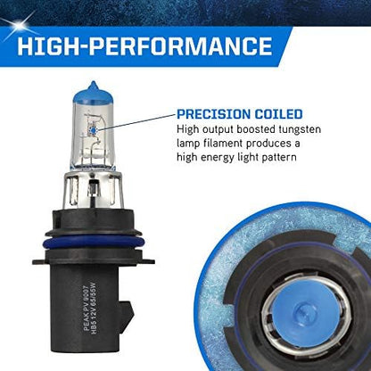 Faros PEAK Power Vision 9007/HB5 de alto rendimiento