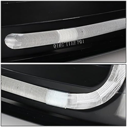 Conjunto faros LED DRL para Ford Mustang 1999-2004, carcasa negra